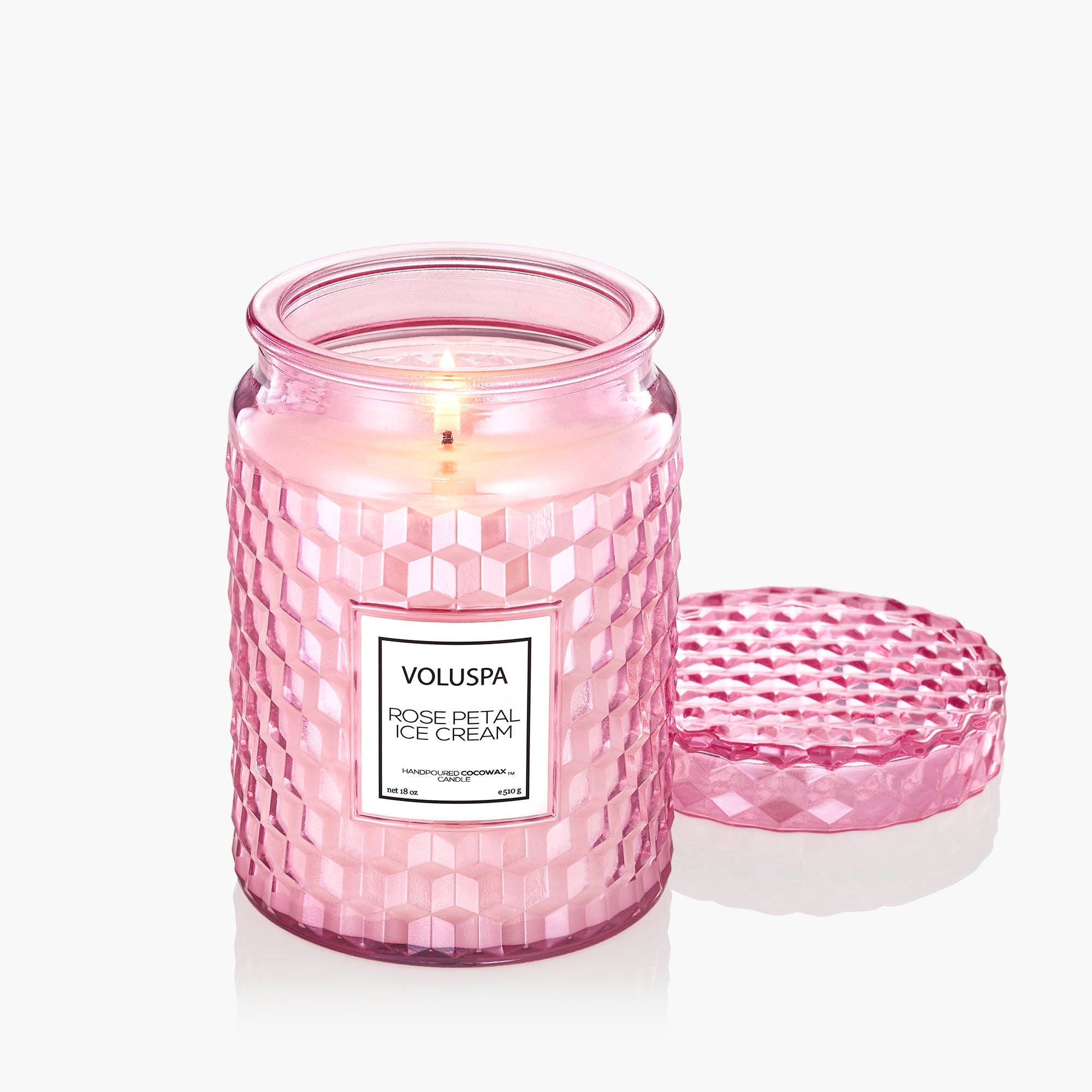 Rose Petal Ice Cream - Large Jar Candle - hover image