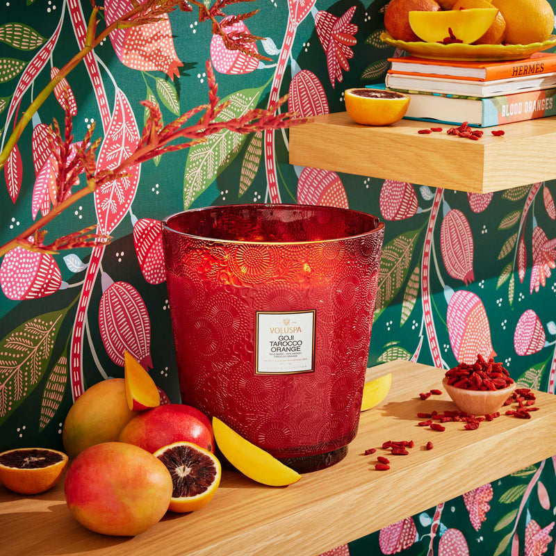 Goji Tarocco Orange - 5 Wick Hearth Candle