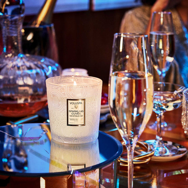 Sparkling Cuvée | Classic Candle & Reed Diffuser Gift Set | VOLUSPA