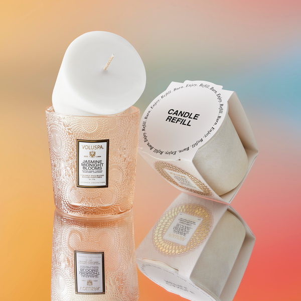 Jasmine Midnight Blooms | Classic Candle & Refill | VOLUSPA