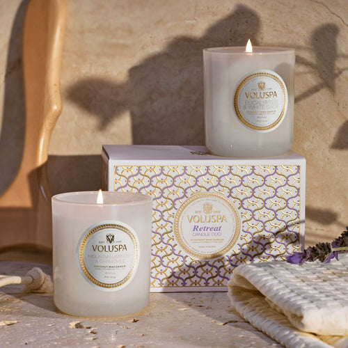 Retreat Candle Duo - Gift Set