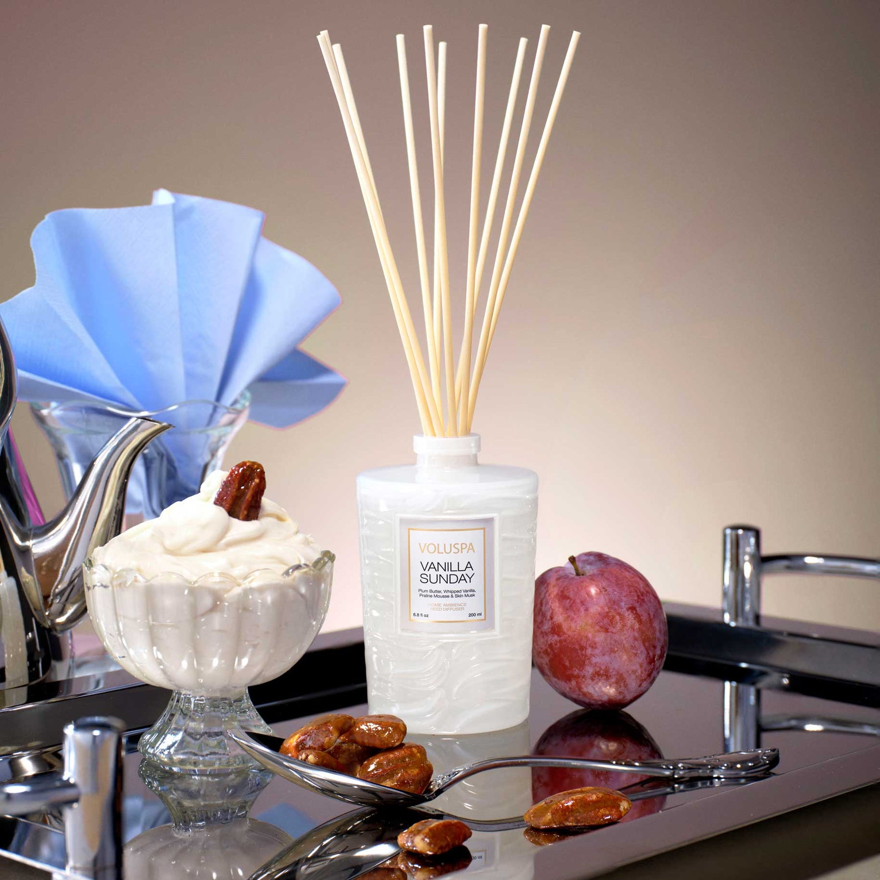 Voluspa Vanilla Sunday Reed Diffuser Voluspa Vanilla Sunday Reed Diffuser