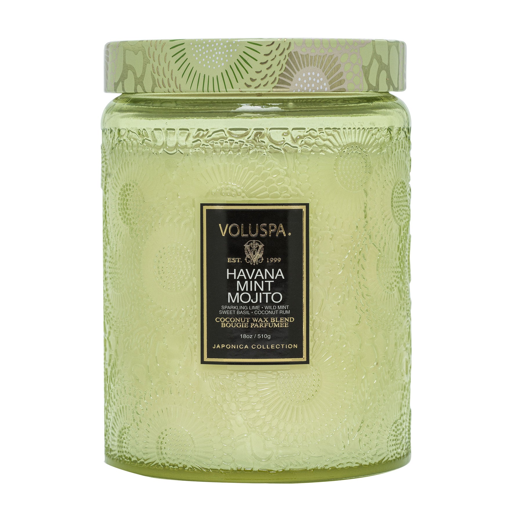 Havana Mint Mojito Large Jar Candle with lid image