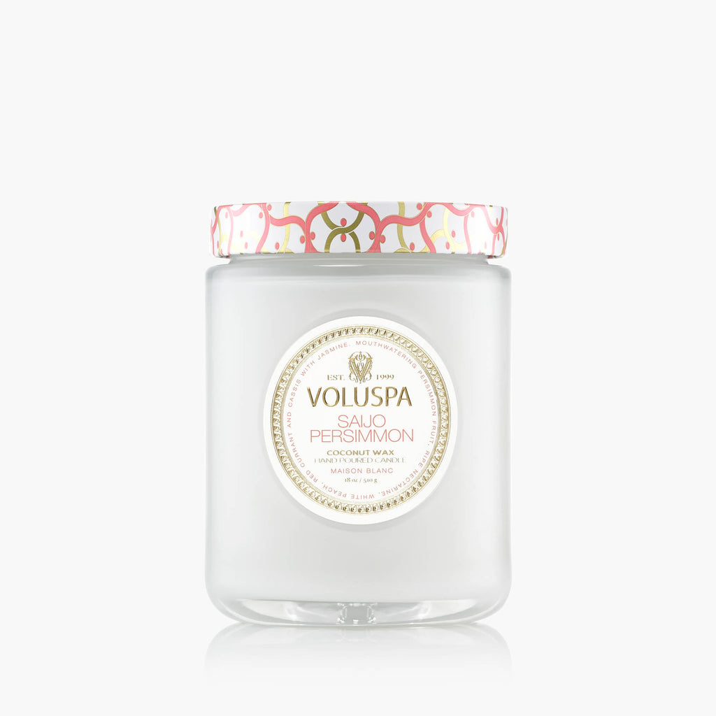 Saijo Persimmon - Large Jar Candle