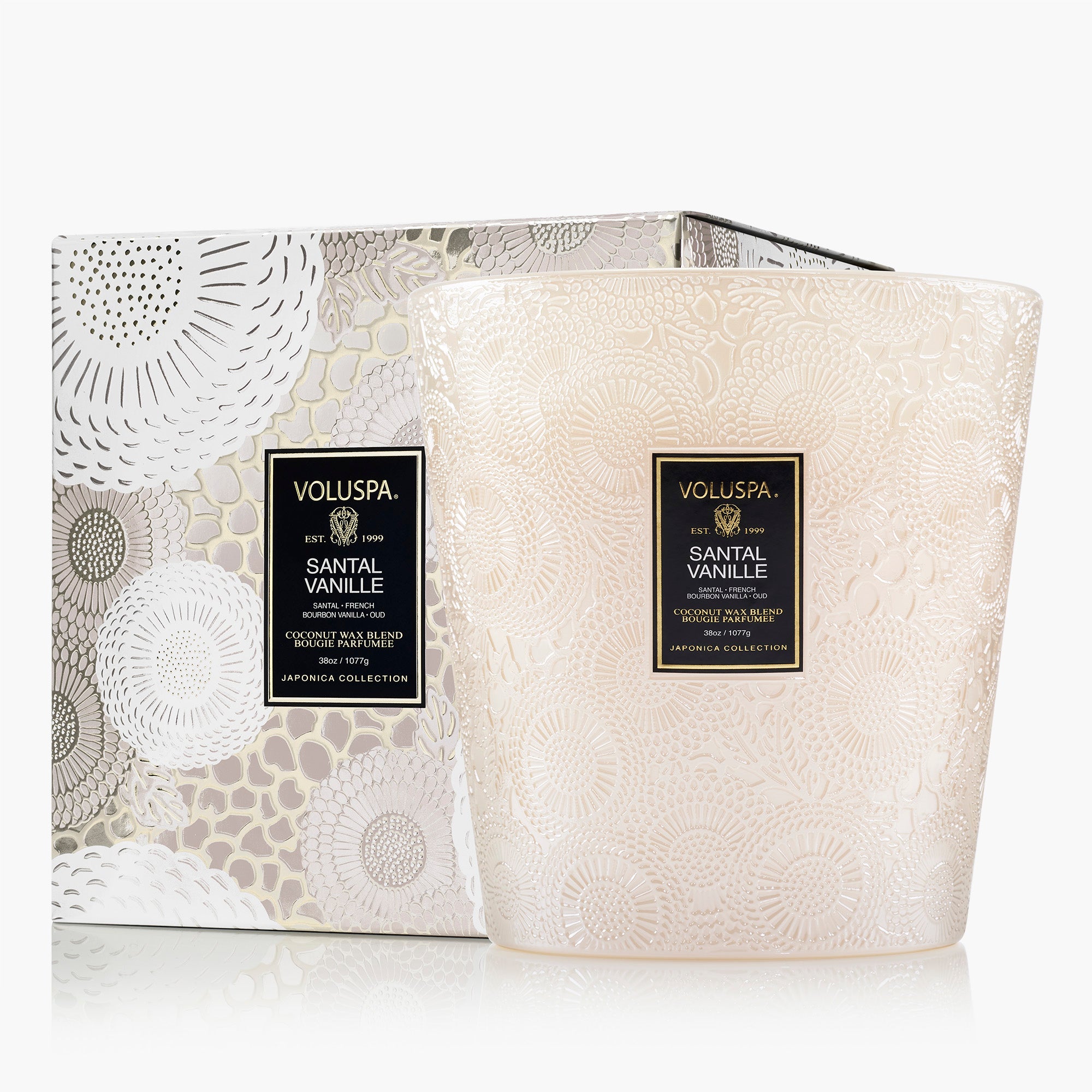 Santal Vanille | 3 Wick Hearth Candle | VOLUSPA