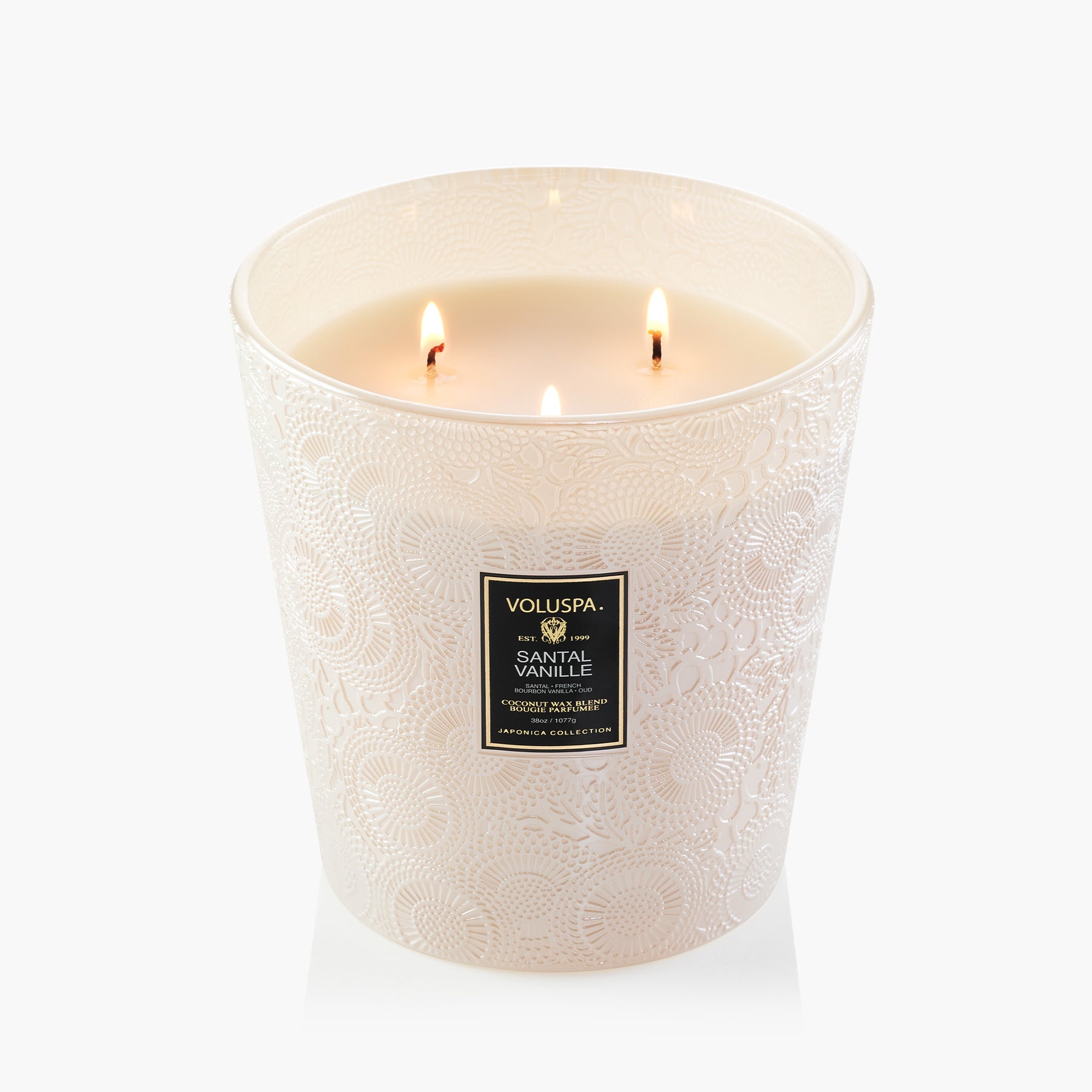 Santal Vanille - 3 Wick Hearth Candle