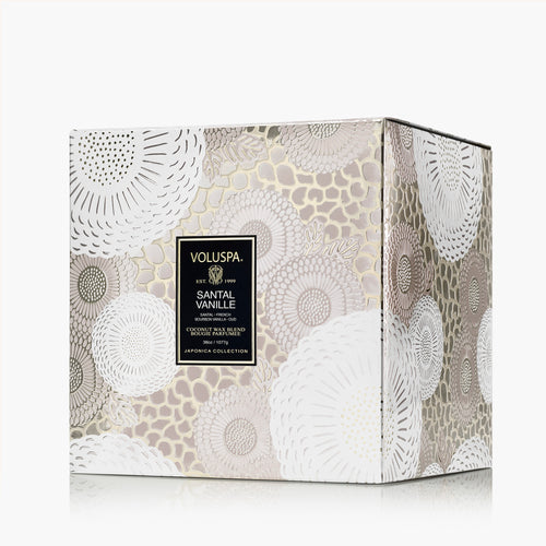 Santal Vanille - 3 Wick Hearth Candle