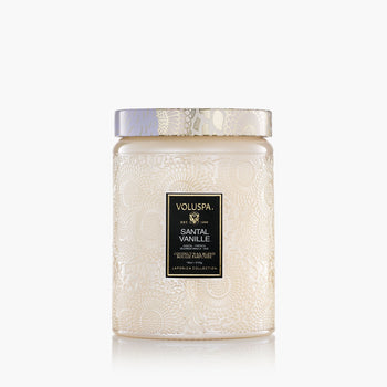 Santal Vanille - Large Jar Candle