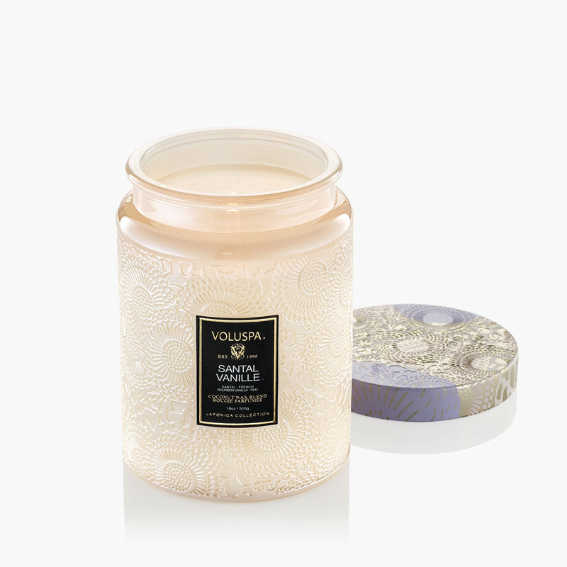 Santal Vanille - Large Jar Candle