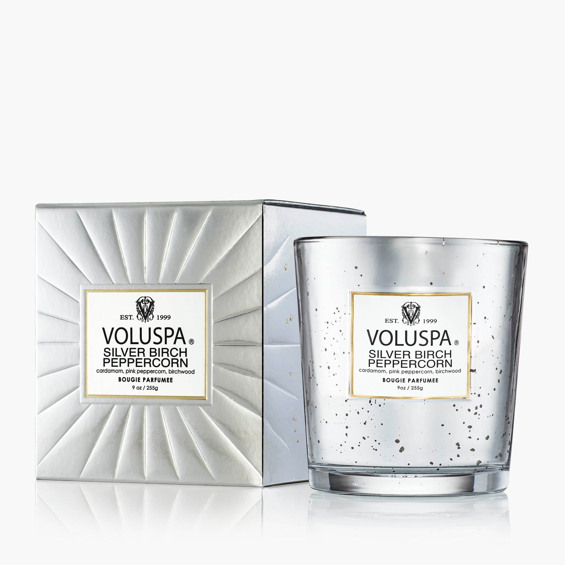 Silver Birch Peppercorn - Classic Candle