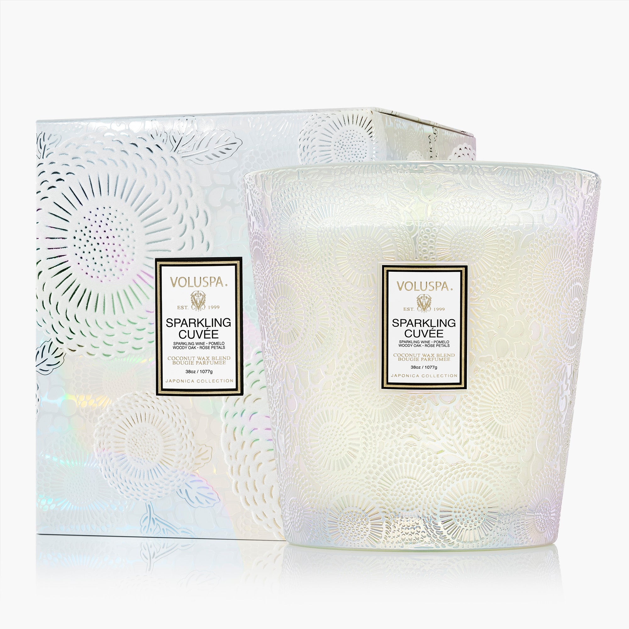 Sparkling Cuvee | 3 Wick Hearth Candle | VOLUSPA