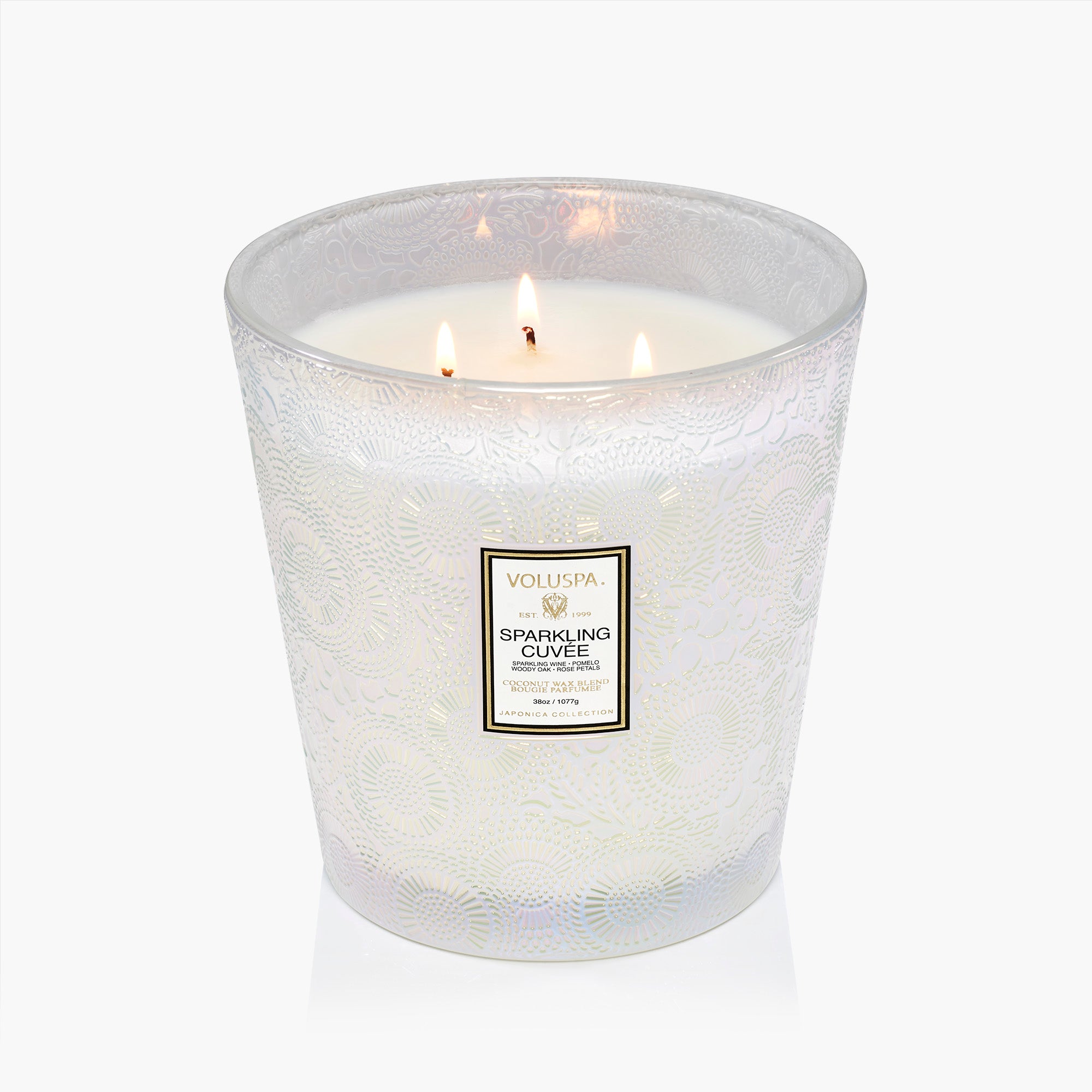 Sparkling Cuvee | 3 Wick Hearth Candle | VOLUSPA