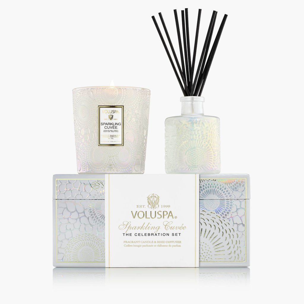 Sparkling Cuvée Celebration - Candle Diffuser Gift Set