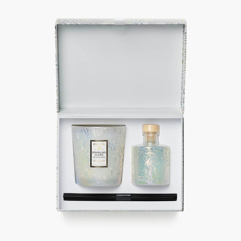 Sparkling Cuvée Celebration - Candle & Diffuser Gift Set