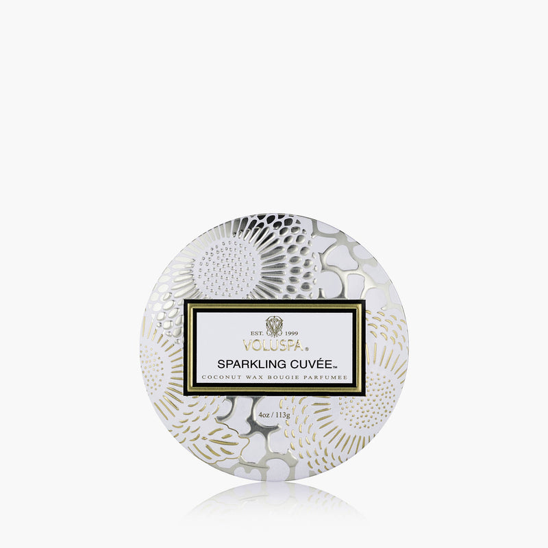 Sparkling Cuvée - Mini Tin Candle