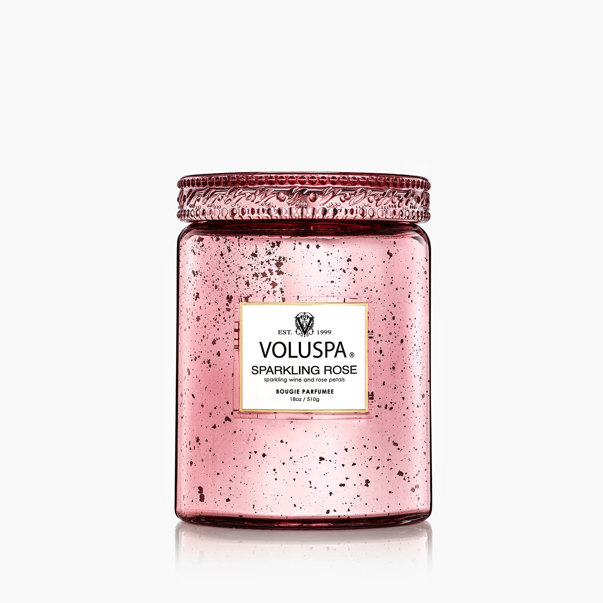 Voluspa Sparkling Rose Jar Candle - Thumbnail 2