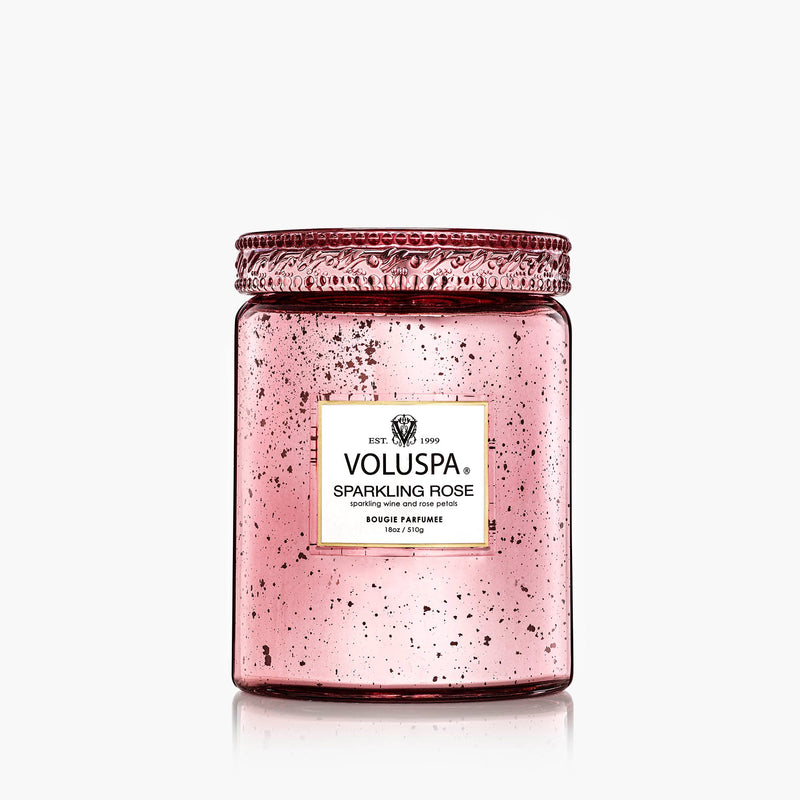 Sparkling Rose - Large Jar Candle