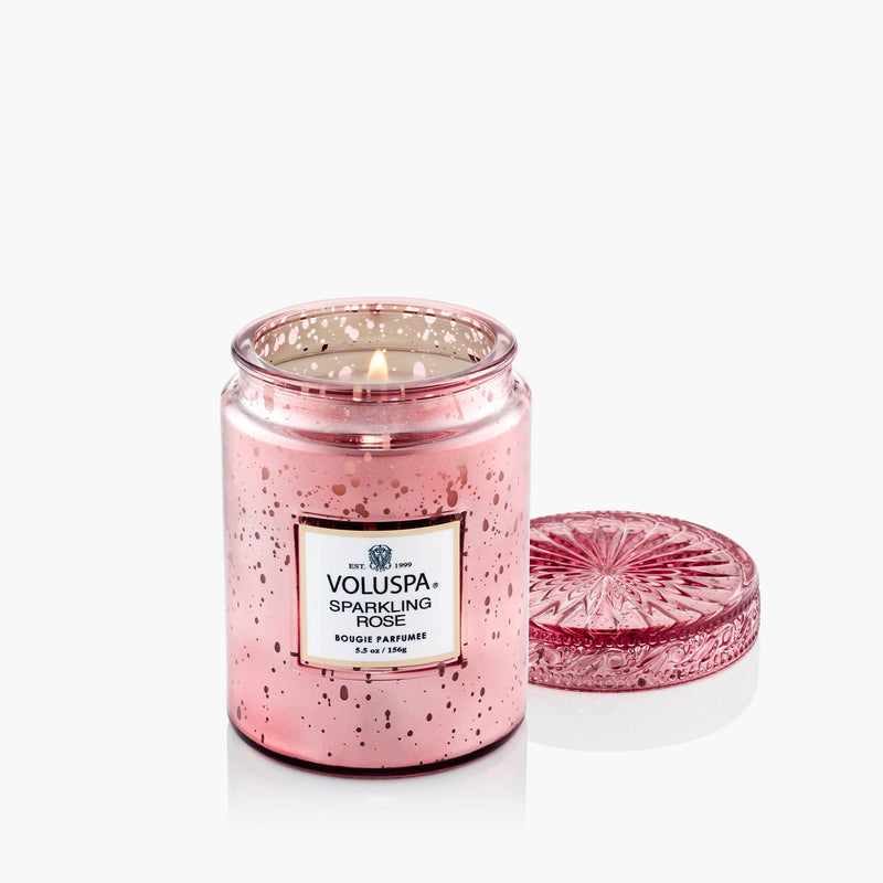 Sparkling Rose - Small Jar Candle