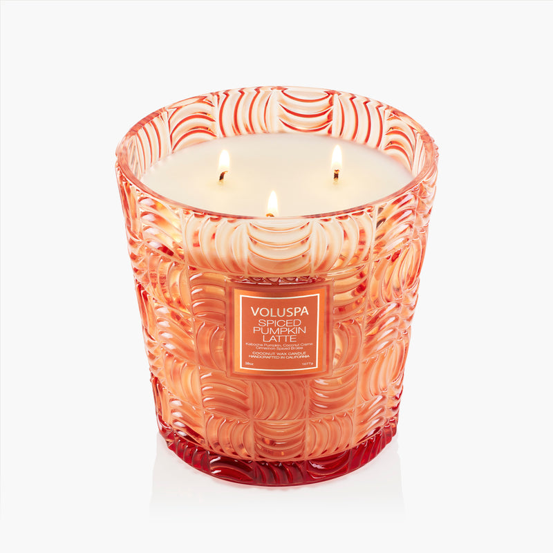 Spiced Pumpkin Latte - 3 Wick Hearth Candle