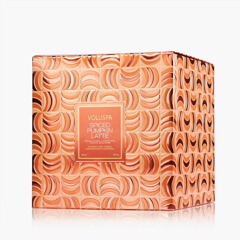 Spiced Pumpkin Latte - 3 Wick Hearth Candle