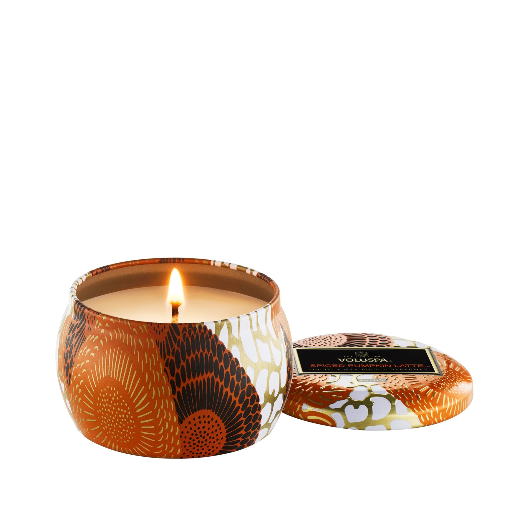 Spiced Pumpkin Latte - Mini Tin Candle