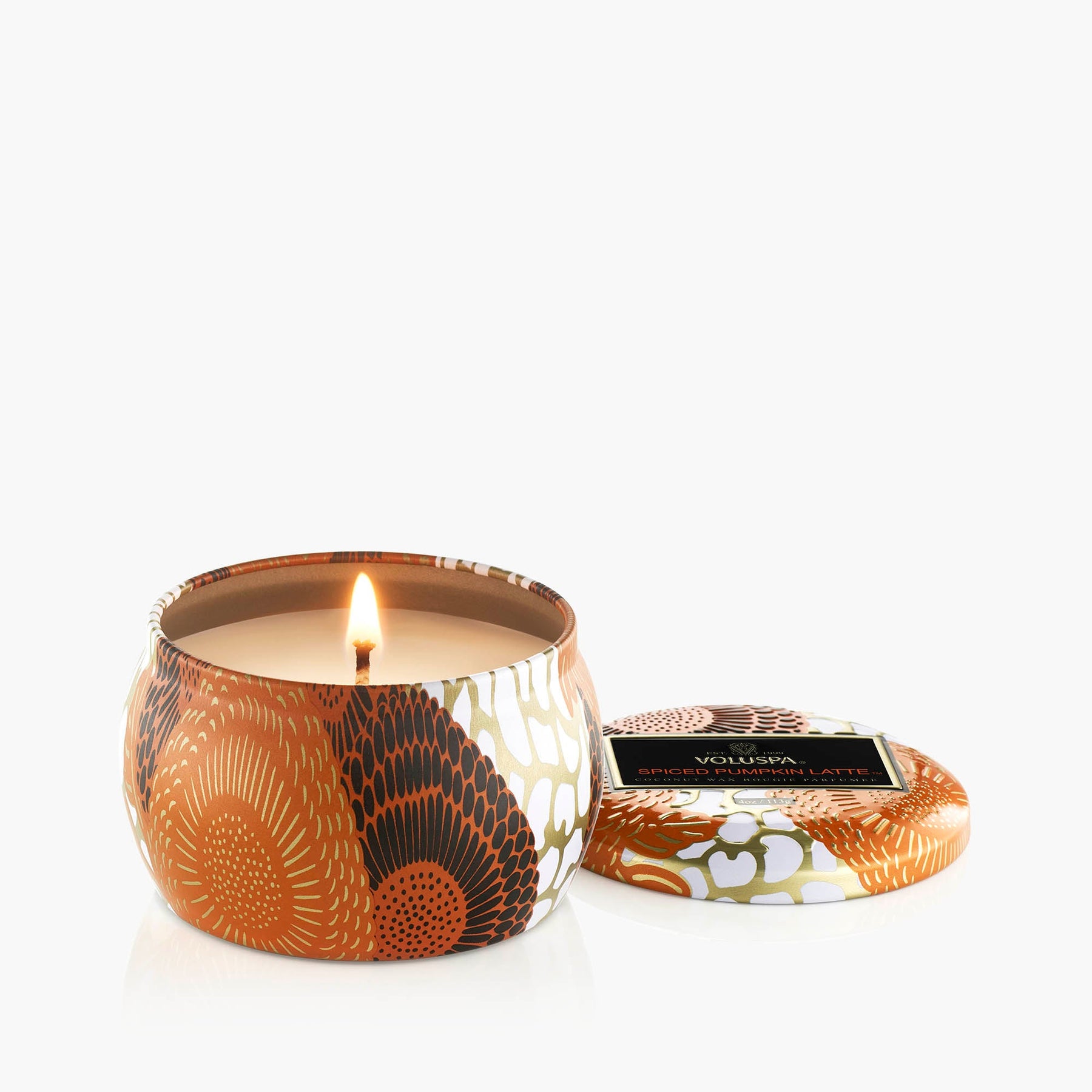 Spiced Pumpkin Latte - Mini Tin Candle