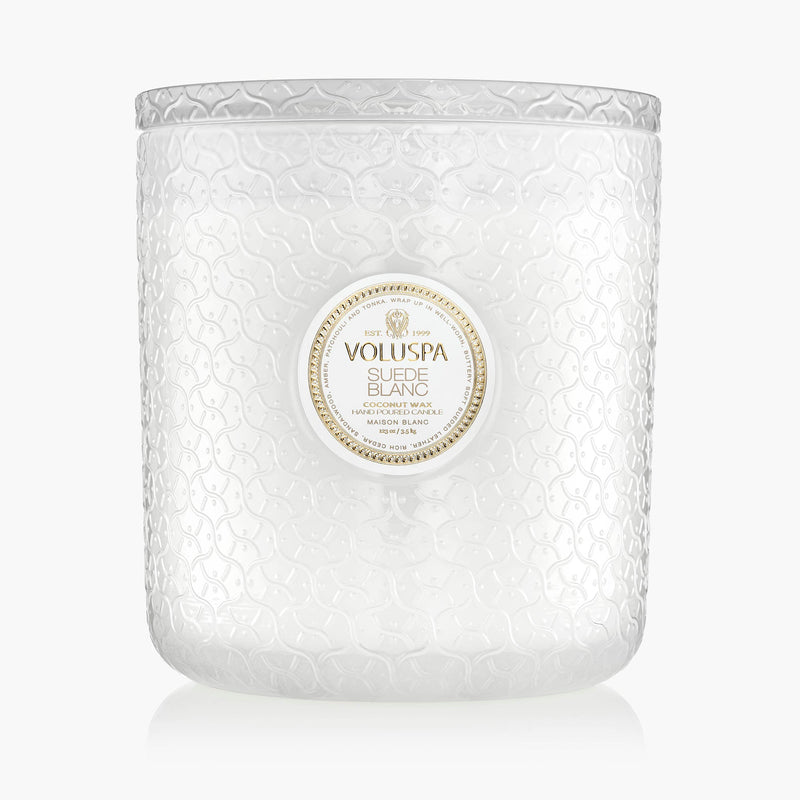 Suede Blanc - 5 Wick Hearth Candle
