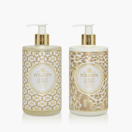 Suede Blanc - Hand Soap & Lotion