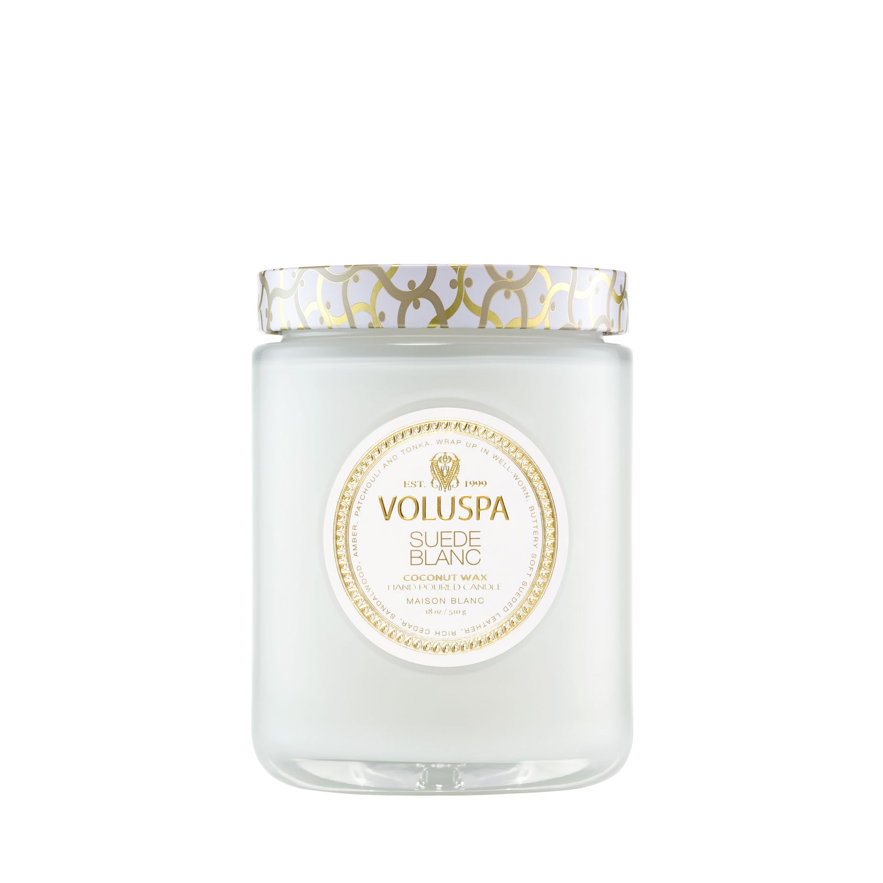 Suede Blanc - Large Jar Candle