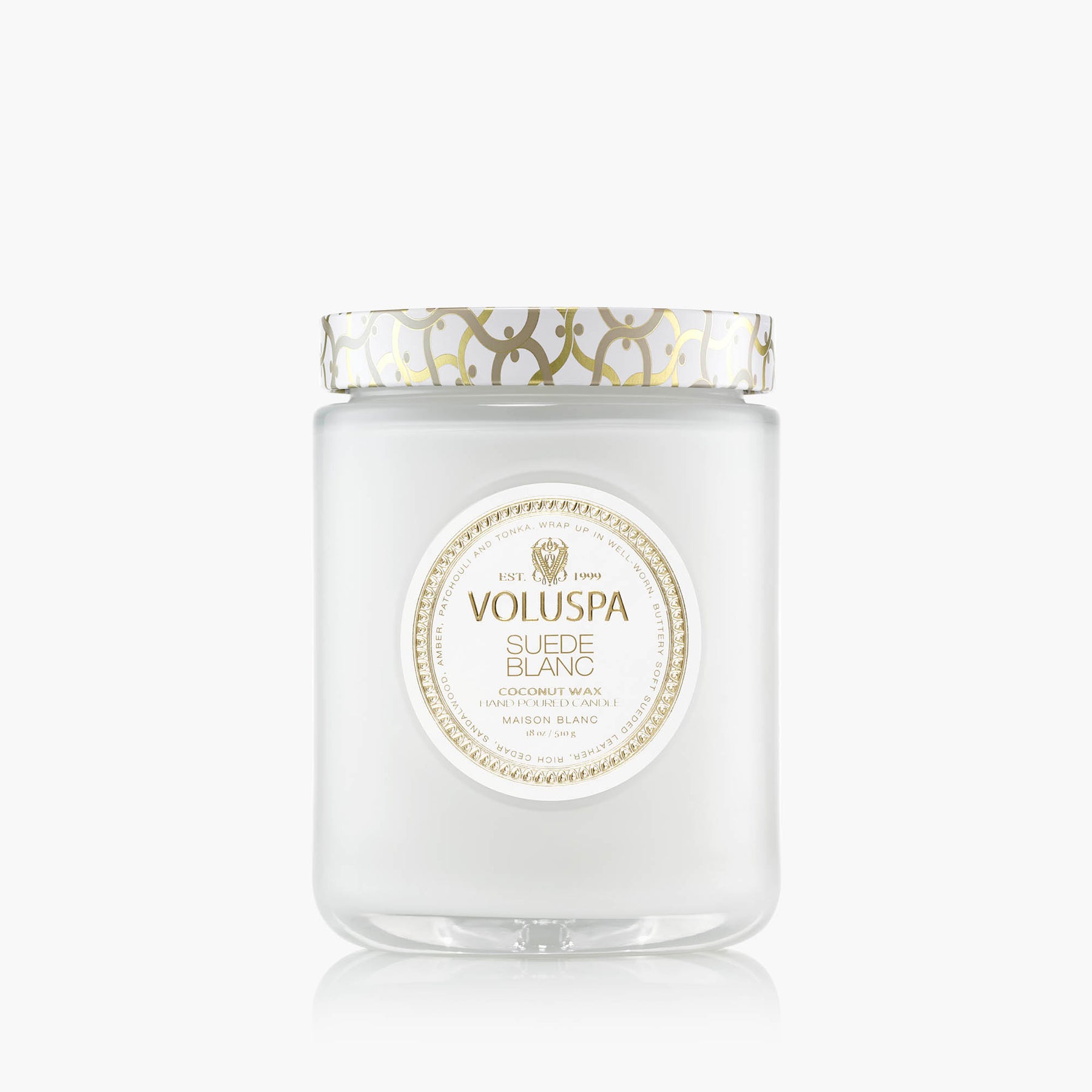 Suede Blanc - Large Jar Candle