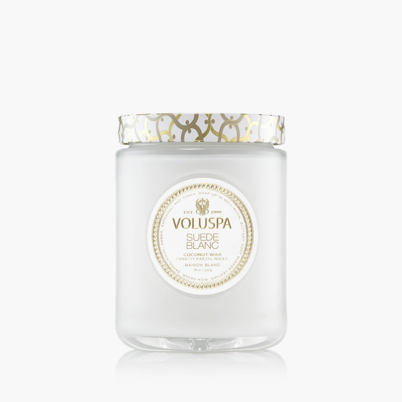 Suede Blanc - Large Jar Candle