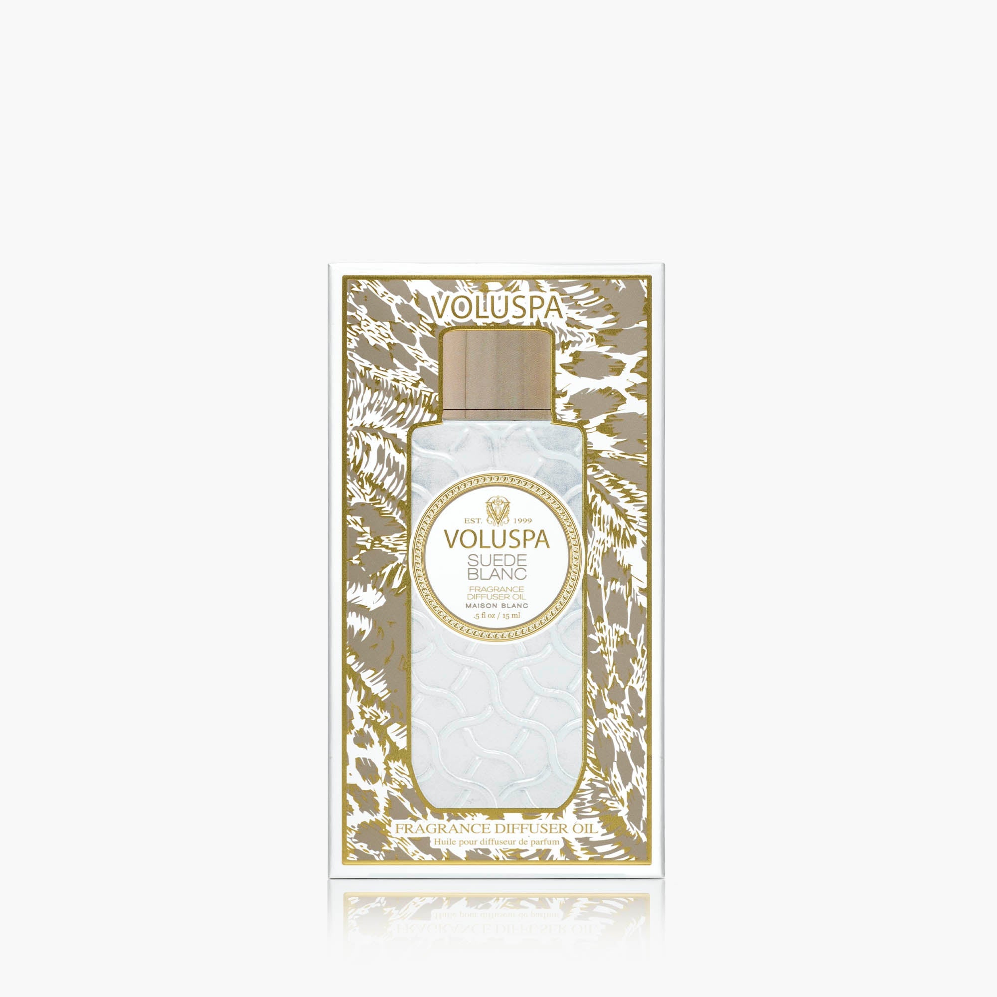 Suede Blanc | Ultrasonic Diffuser Fragrance Oil | VOLUSPA