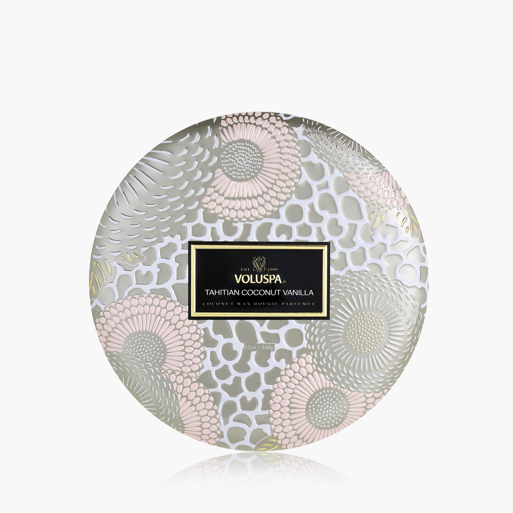 Tahitian Coconut Vanilla - 3 Wick Tin Candle