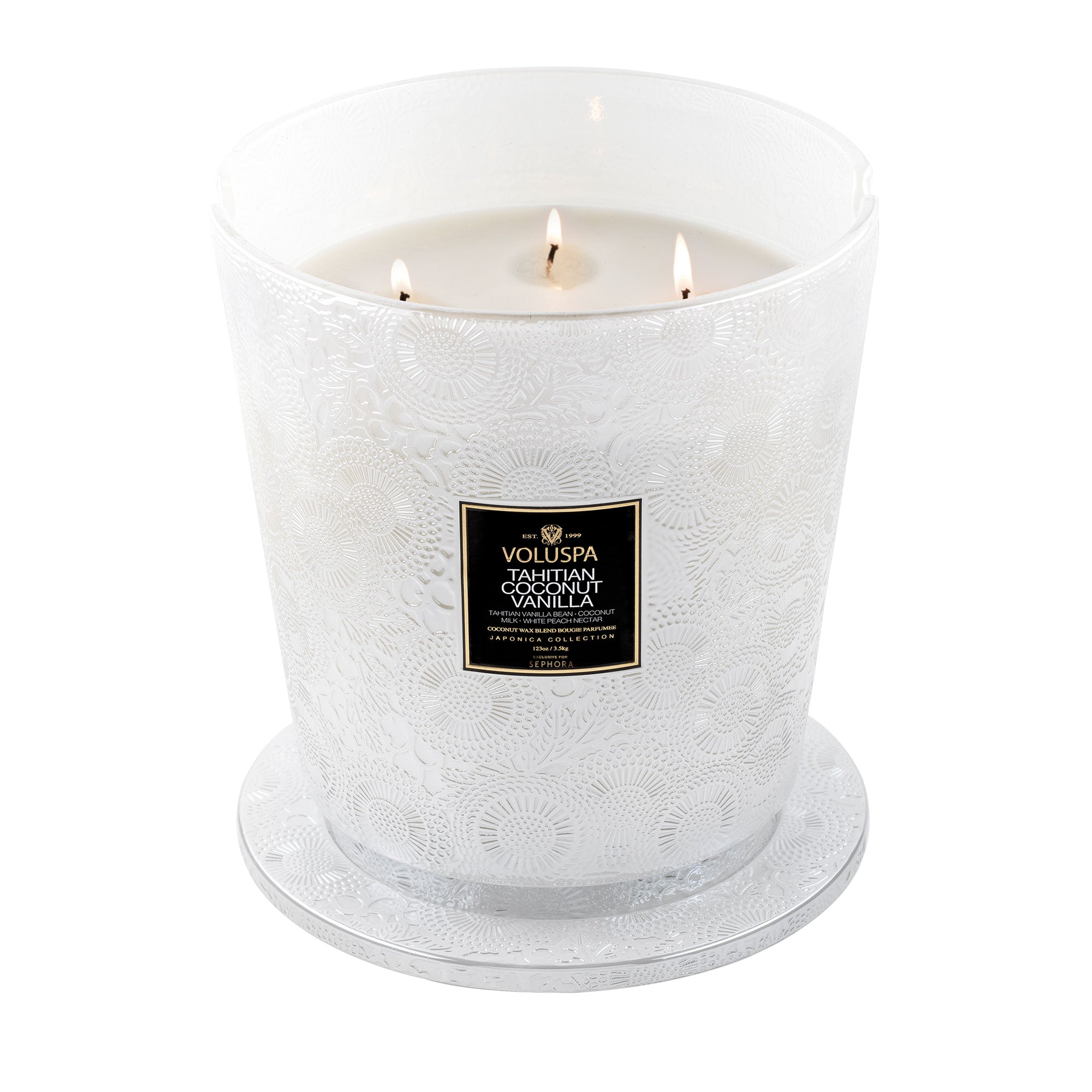 Tahitian Coconut Vanilla - 5 Wick Hearth Candle