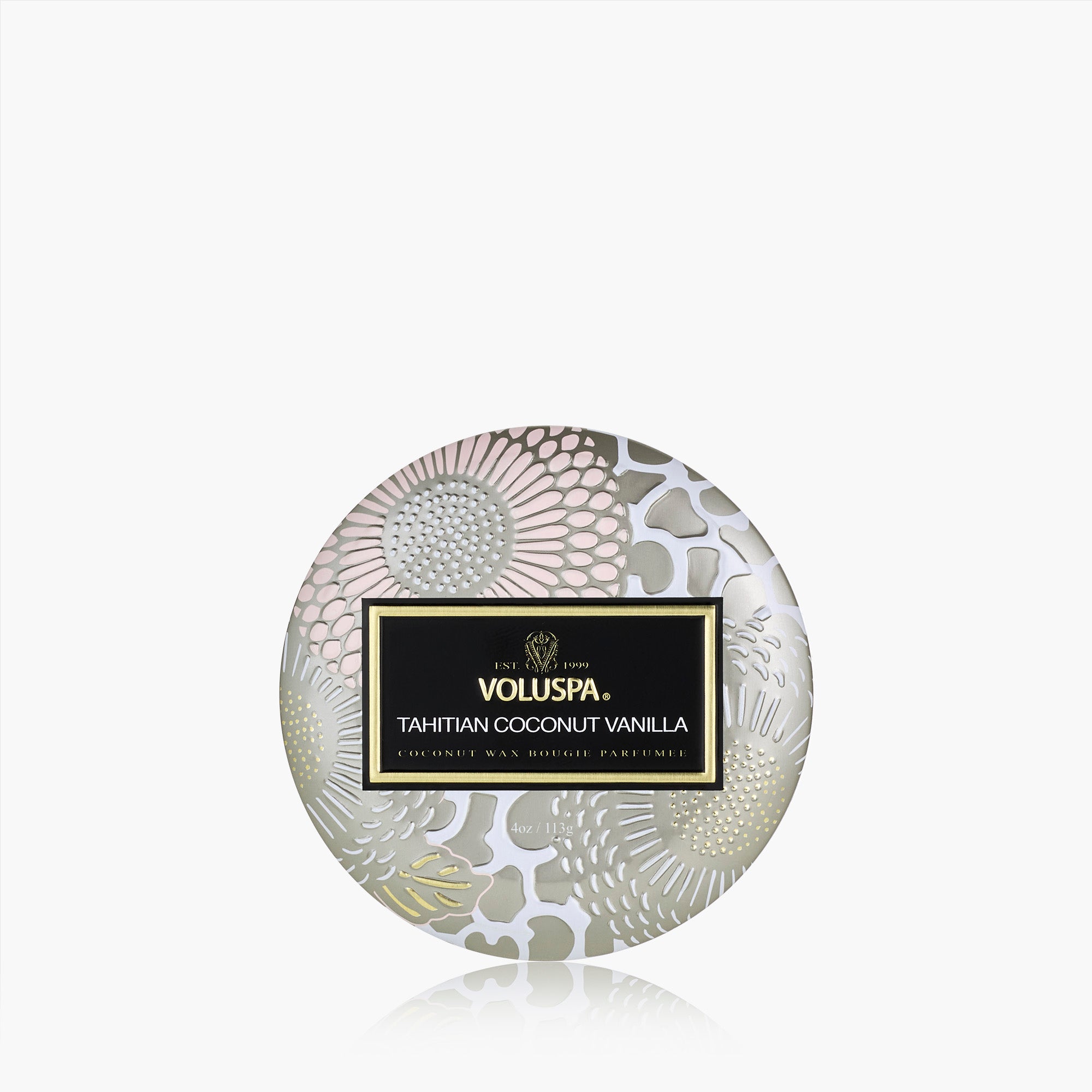 Tahitian Coconut Vanilla | Mini Tin Candle | VOLUSPA