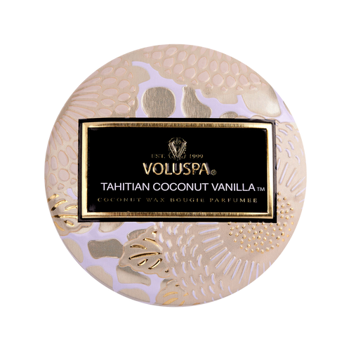 Tahitian Coconut Vanilla - Tiny Tin