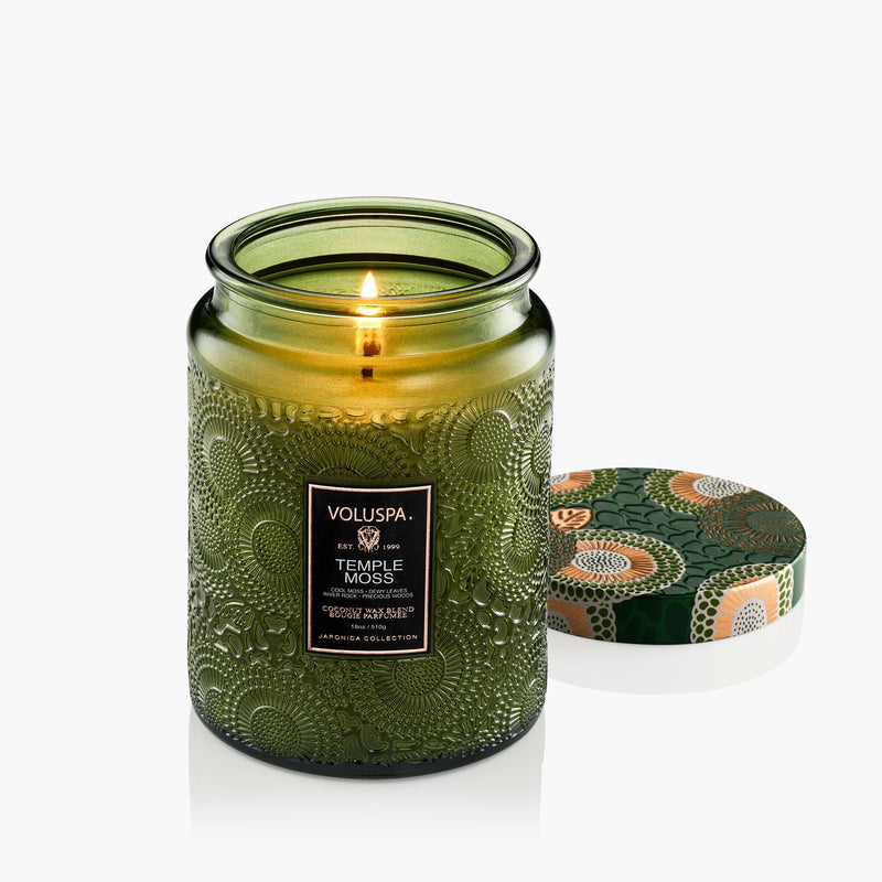 Temple Moss - Large Jar Candle