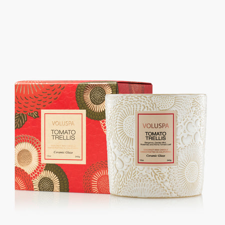 Tomato Trellis - Ceramic Luxe Classic Candle