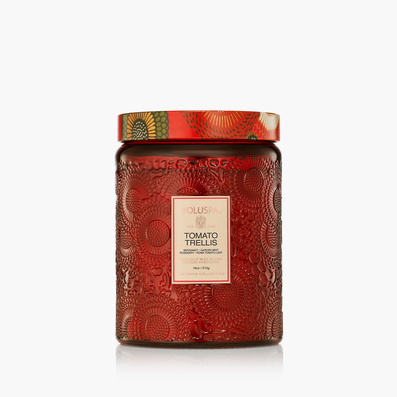 Tomato Trellis - Large Jar Candle - view 1
