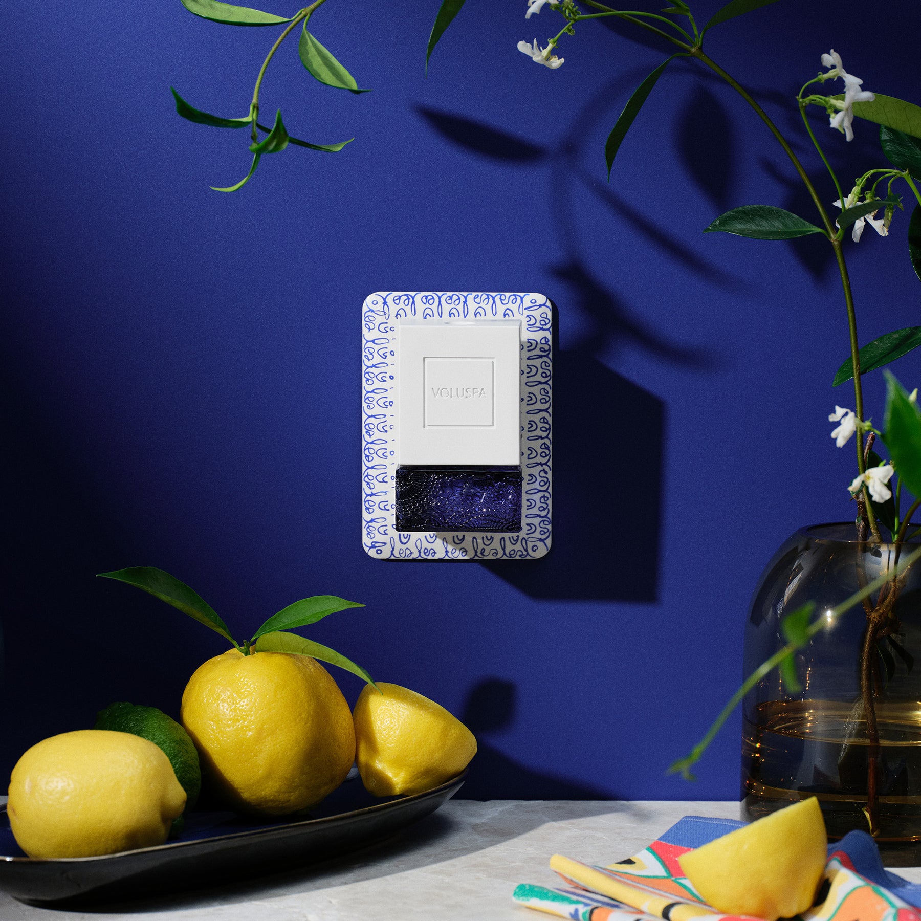 Mediterranean Lemon - Wall Plug-In Starter Kit + Twin Refills Bundle