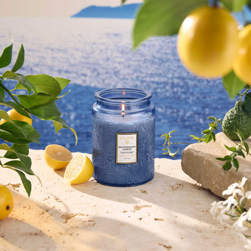 Mediterranean Lemon - Large Jar Candle