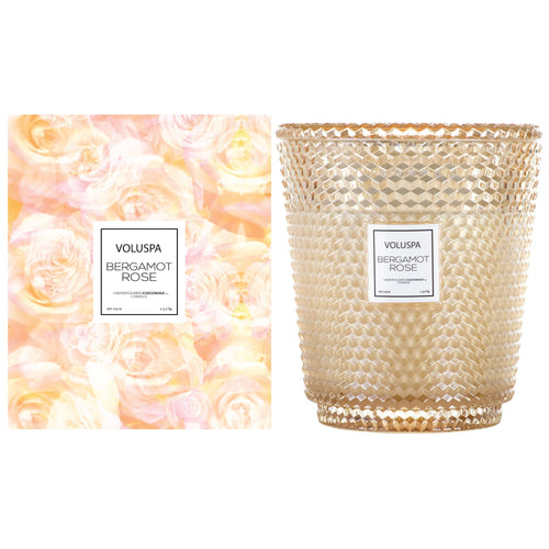 Bergamot Rose - 5 Wick Hearth Candle