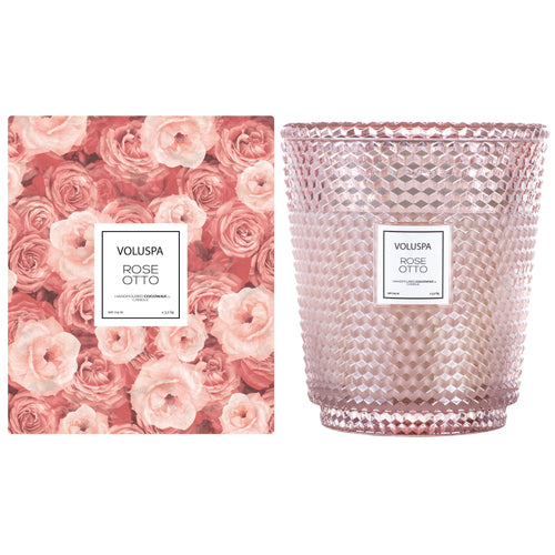 Rose Otto - 5 Wick Hearth Candle