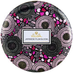 Japanese Plum Bloom - 3 Wick Tin Candle
