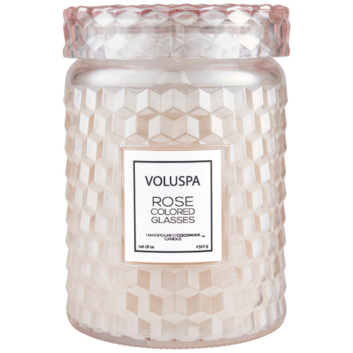 Rose Colored Glasses - Large Jar Candle