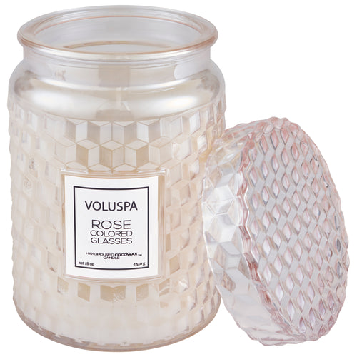 Rose Colored Glasses - Large Jar Candle