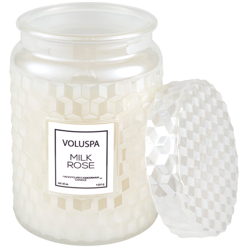 Milk Rose - Large Jar Candle