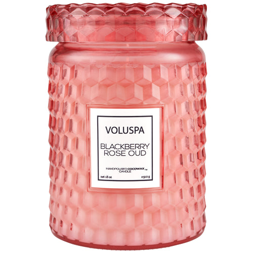 Blackberry Rose Oud - Large Jar Candle