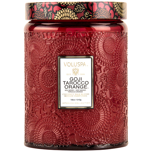 Goji Tarocco Orange - Large Jar Candle