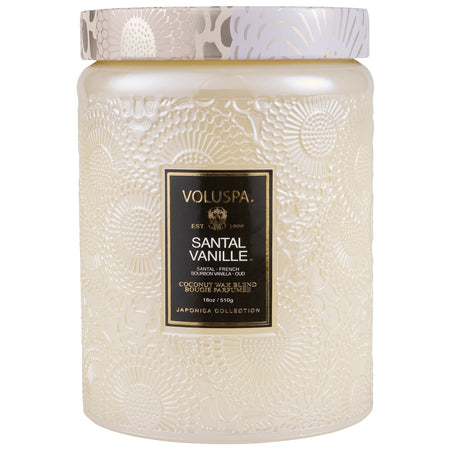 Santal Vanille - Large Jar Candle